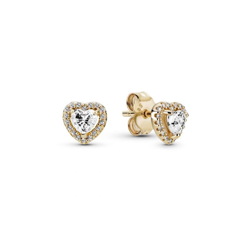 Pandora Elevated Heart 14K korvakorut 259137C01-1