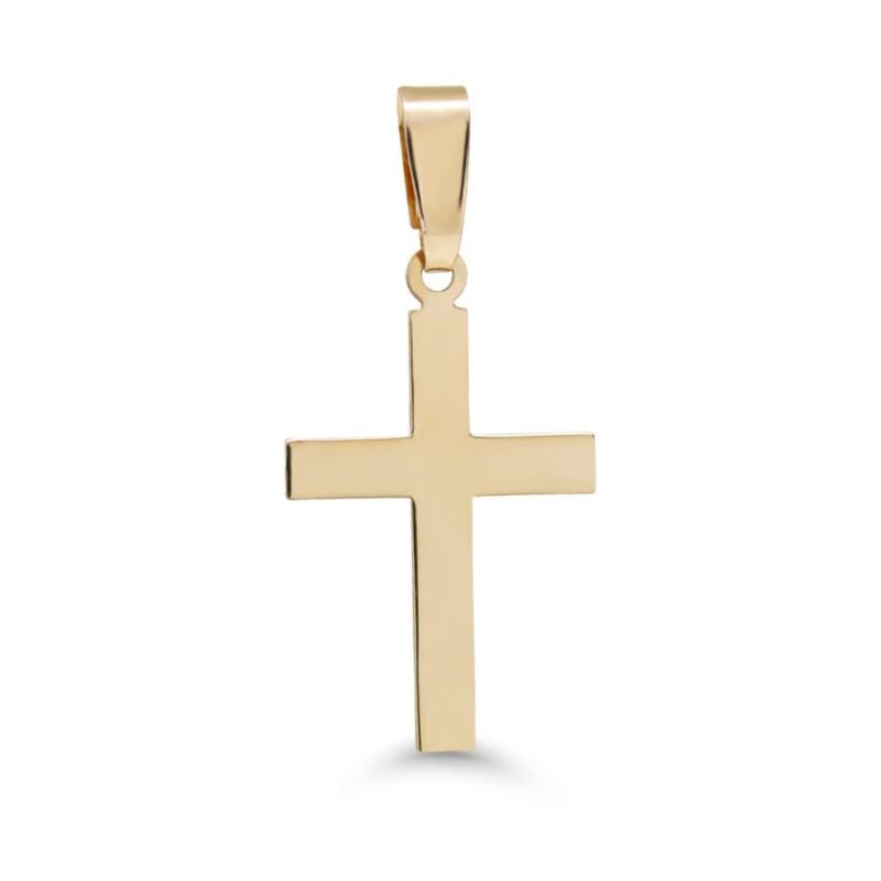Goldener Kreuzanhänger 26-1000