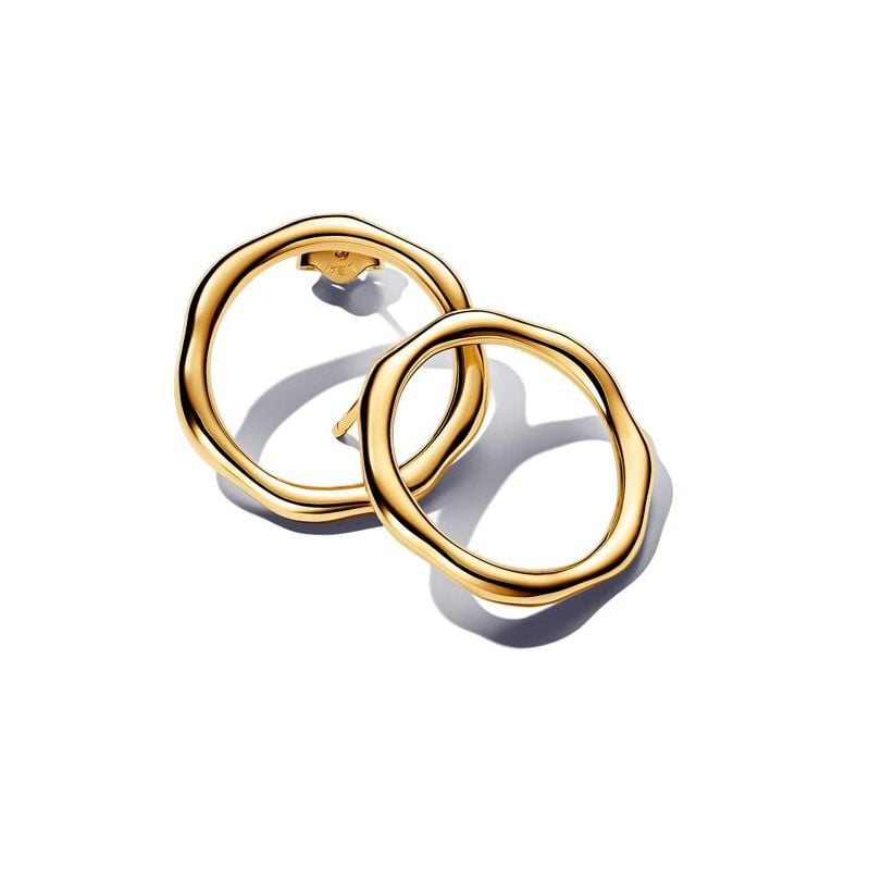 Pandora Organically Shaped Circle Stud korvakorut 263265C00-1