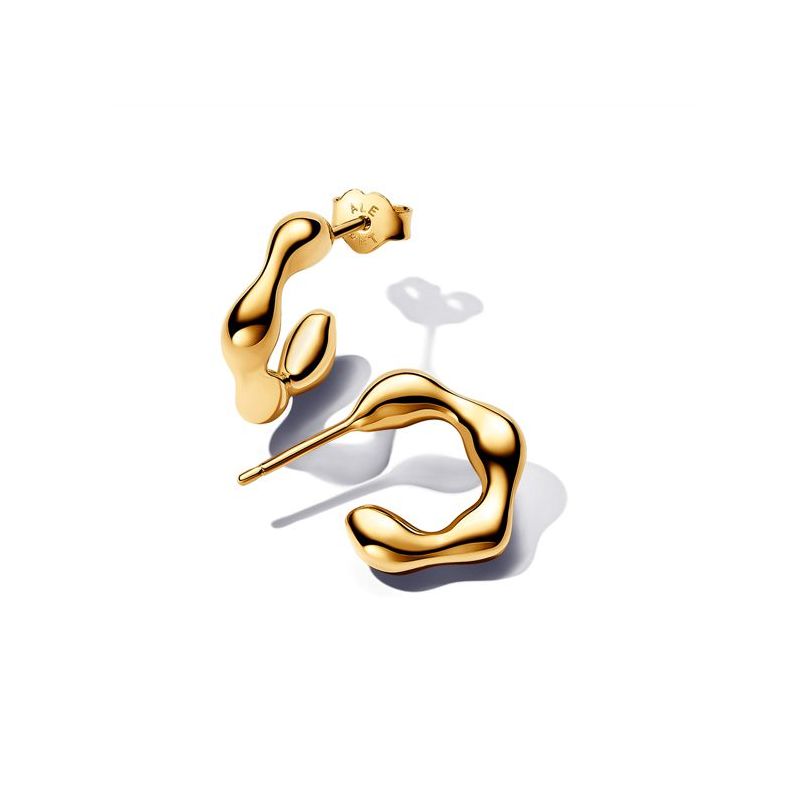 Pandora Organically Shaped Open Hoop korvakorut 263269C00-1