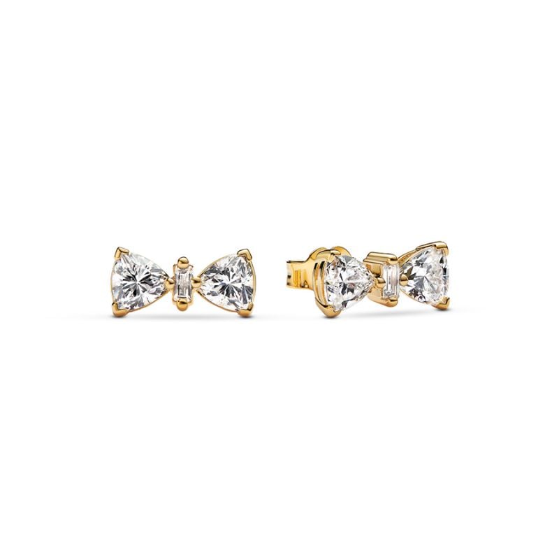 Pandora Sparkling Bow Stud korvakorut 263507C01-1