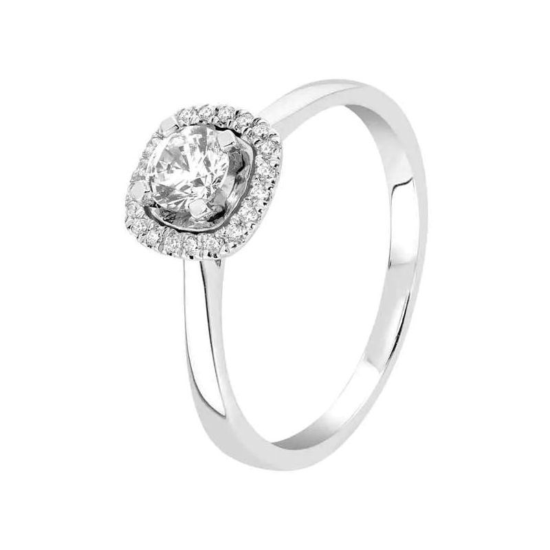 Brilliant Star Diamantring mit Topas RE12485