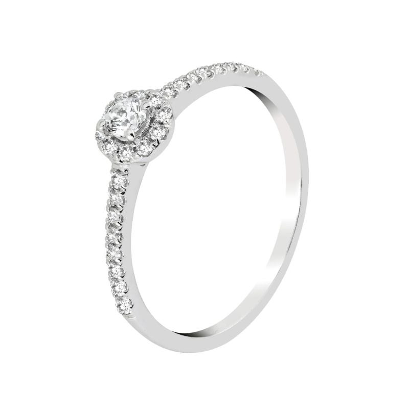 Brilliant Star Labor-Diamantring AJR35819 WG