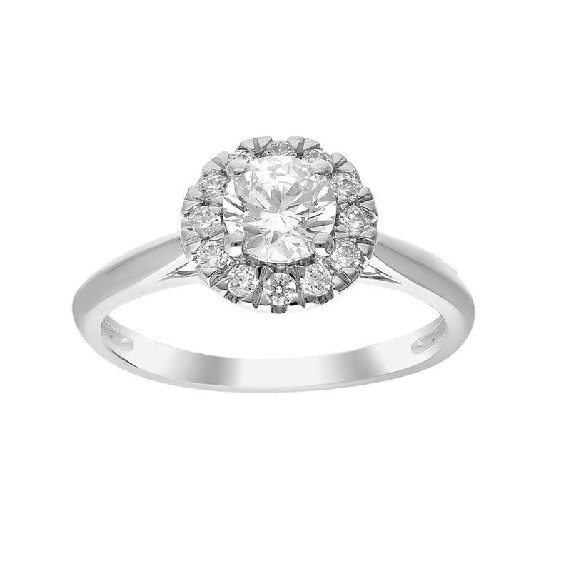 Brilliant Star Labor-Diamantring L-RG-74660-075 WG