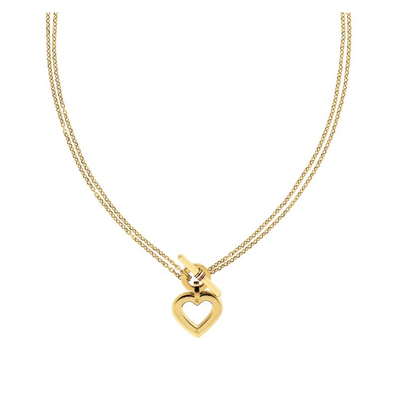 Tommy Hilfiger Toggle Heart Halskette 2780968-1