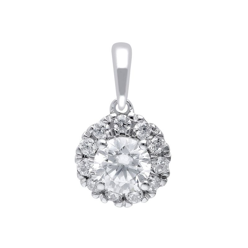 Brilliant Star Labor-Diamantanhänger L-PN-74674-050 WG