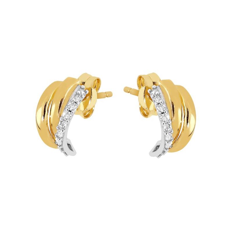 Gold Ohrringe 29022-BI-1