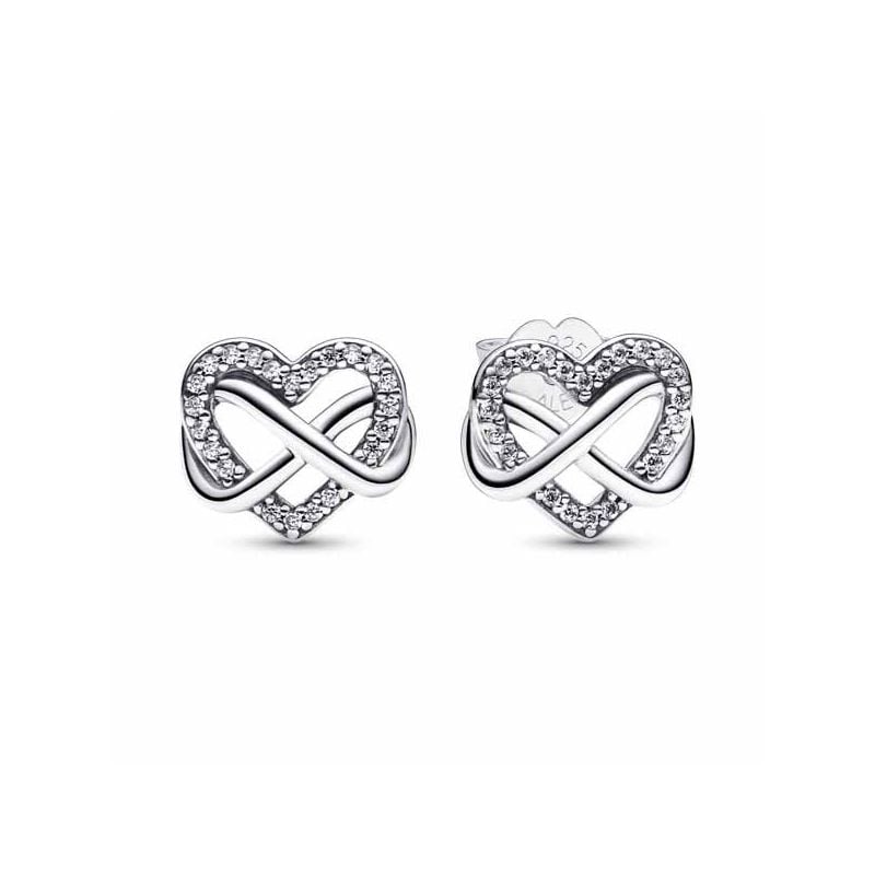 Pandora Sparkling Infinty Heart korvakorut 292667C01-1