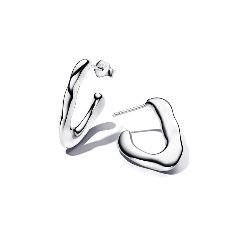 Pandora Organically V-shaped Open Hoop korvakorut 293290C00-1