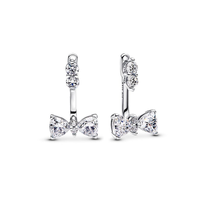Pandora Sparkling Bow Drop korvakorut 293543C01-1