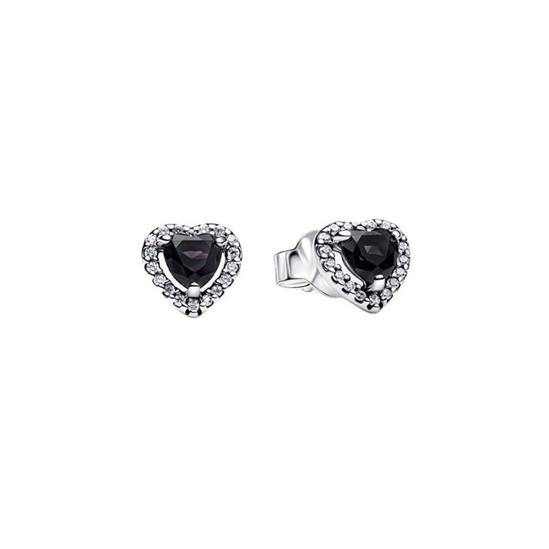 Pandora Elevated Heart Stud Ohrringe 298427C03