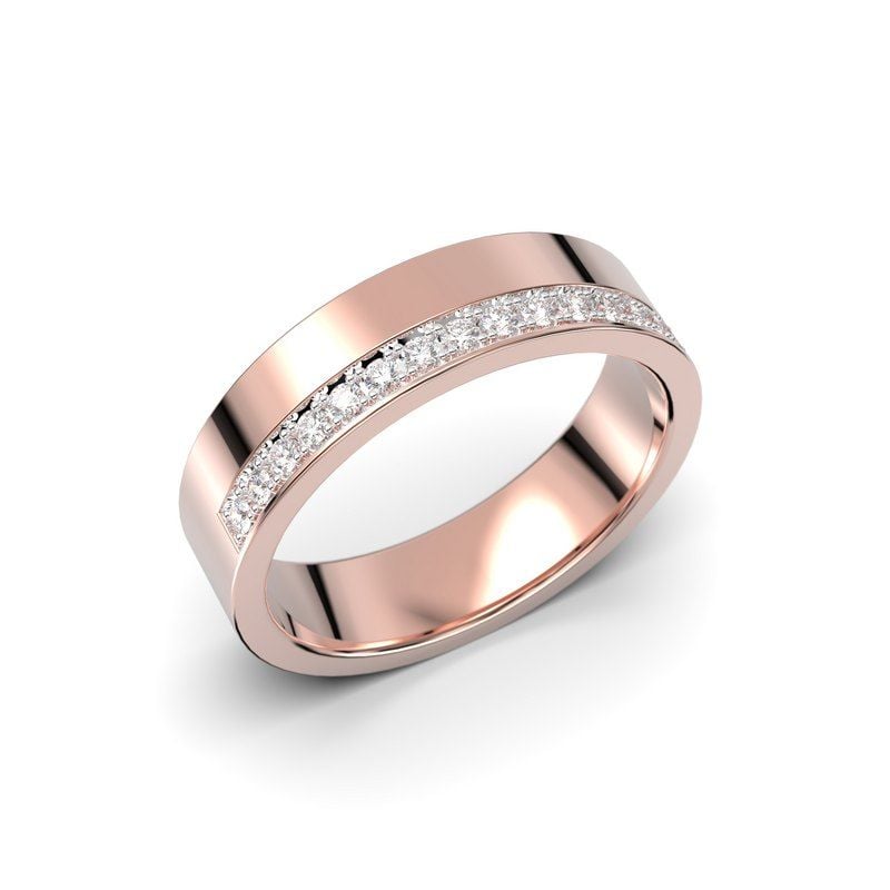 Festive Ariel Side timanttisormus 0,15ct 14-299-015-PK-HSI1-1