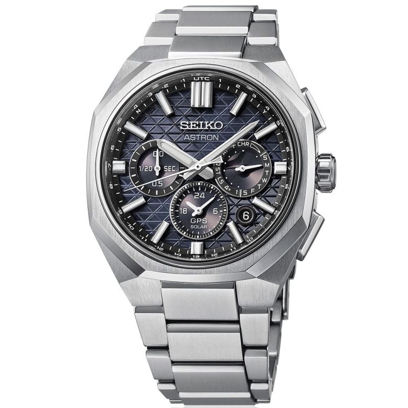 Seiko Astron GPS Solar Dual-Time Chronograph HAB002J1
