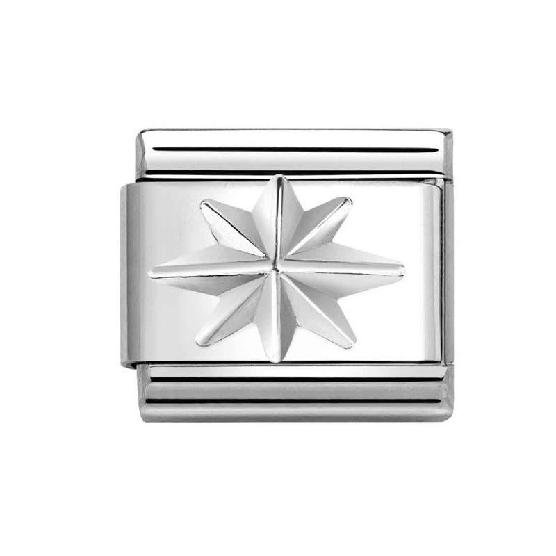 Nomination Classic Silvershine Windrose 330106/06-1