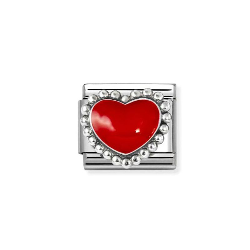 Nomination Classic Red Raised Heart 330204/39