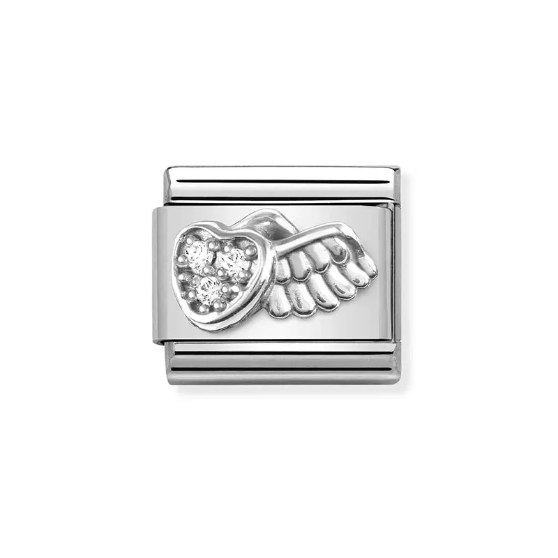 Nomination Classic Winged Heart 330304/42