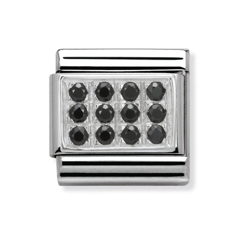 Nomination Classic Hopea ZK Musta Pavé 330307/10-1