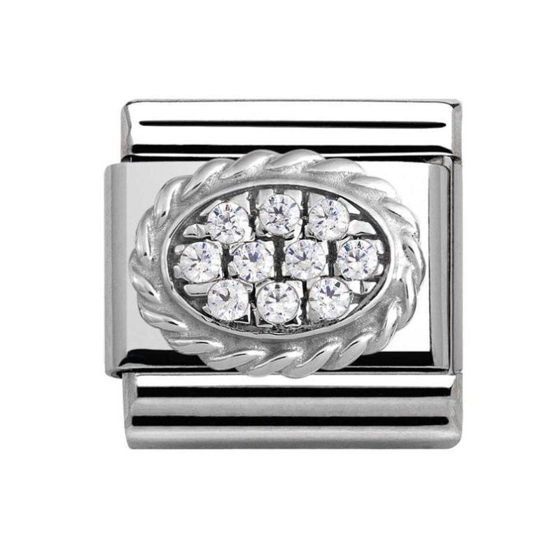 Nomination Classic Silver Oval / kirkas 330316/03-1
