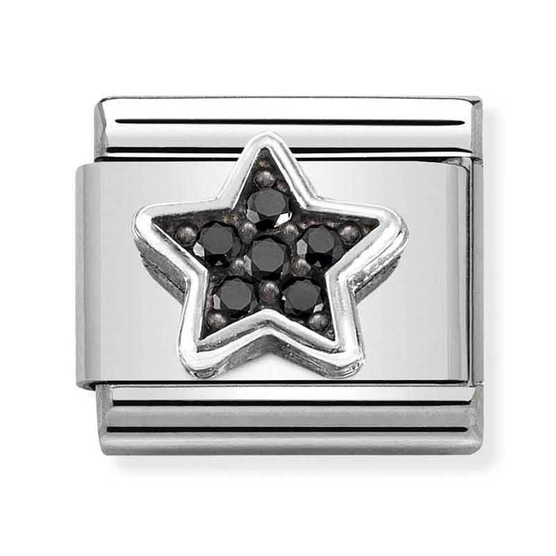 Nomination Silver Tähti, musta 330323/10-1