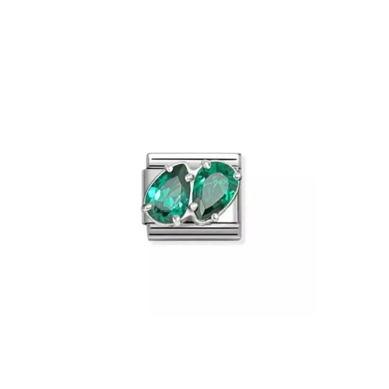 Nomination Classic Green Double Drop 330329/12