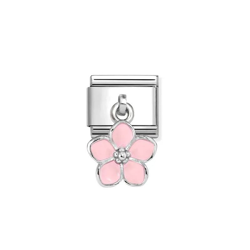 Nomination Classic Pink Flower 331805/23