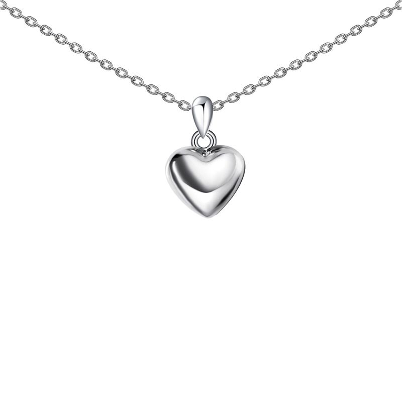 Silber Herzkette P23893