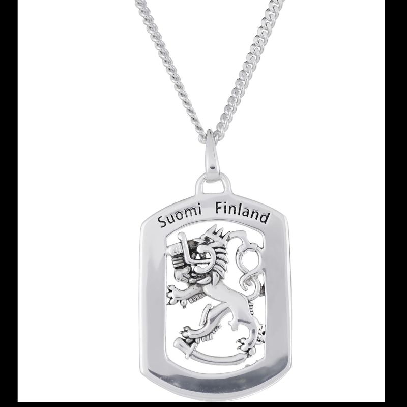Silber Finnland Halskette SPC07850-00-OX-1