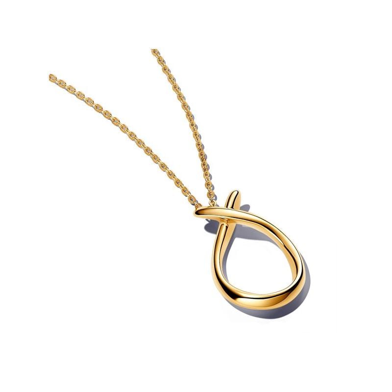 Pandora Organically Shaped Pendant Necklace kaulakoru 50 cm 363316C00-50-1