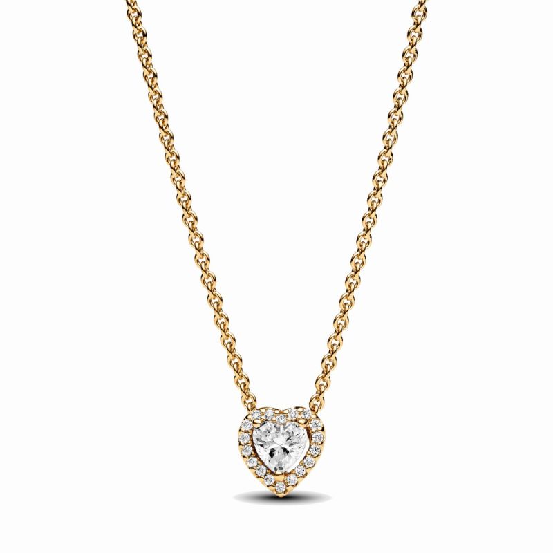Pandora Timeless Sparkling Heart Collier kaulakoru 368425C01-45-1