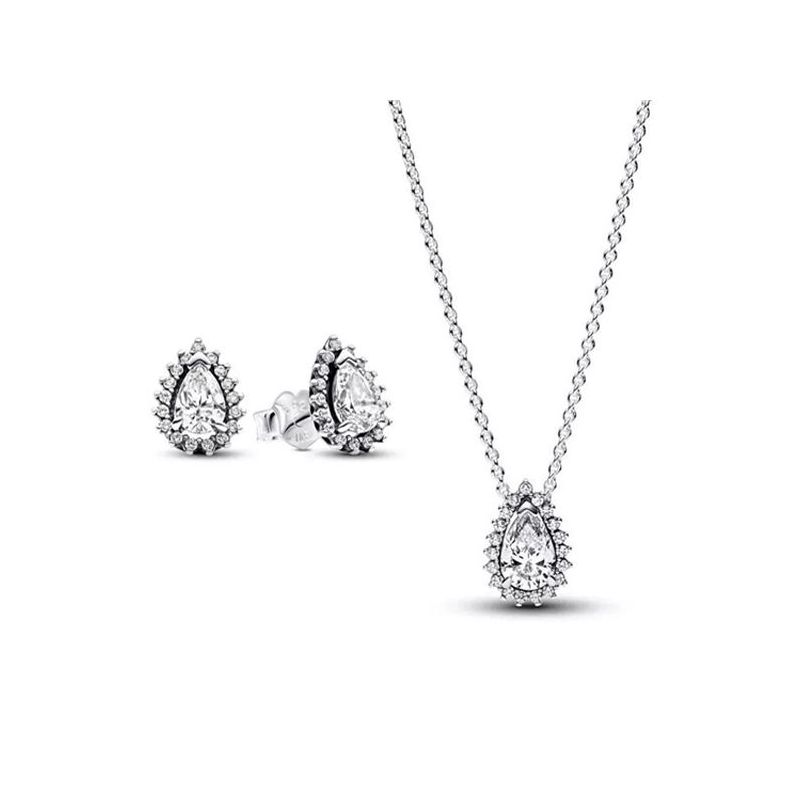 Pandora Sparkling Pear Halo korusetti -1