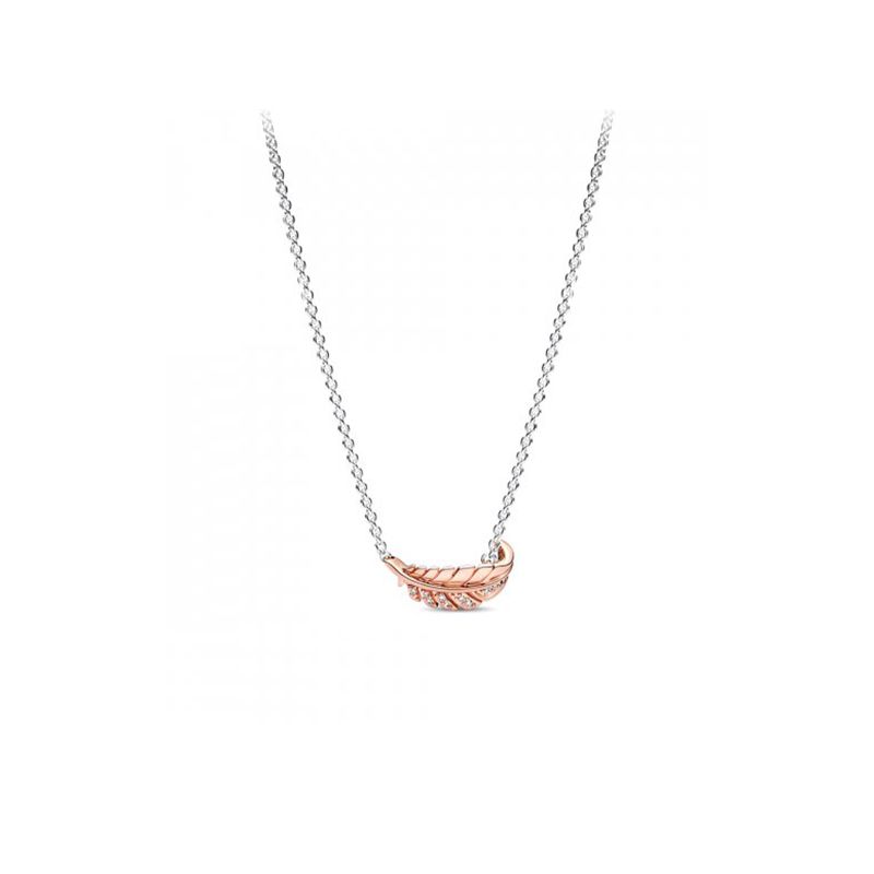 Pandora Floating Curved Feather -kaulakoru 45 cm 382575C01-45-1