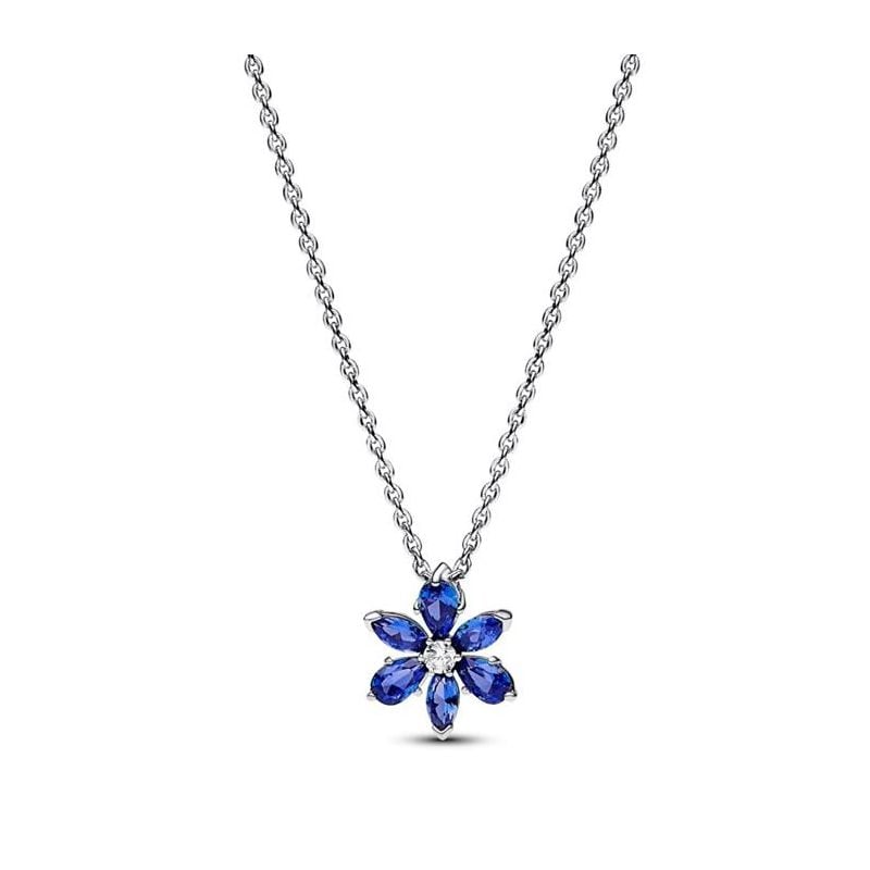 Pandora Sparkling Blue Herbarium Cluster Pendant kaulakoru 45 cm 392387C02-45-2
