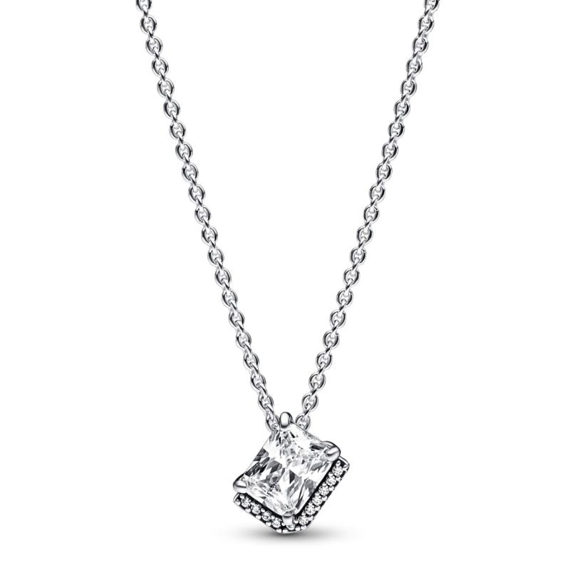 Pandora Timeless Rectangular Sparkling Halo kaulakoru 392388C01-45-1
