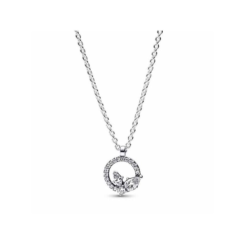 Pandora Sparkling Herbarium Circle & Cluster kaulakoru 392620C01-0