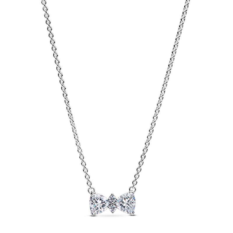 Pandora Sparkling Bow kaulakoru 393509C01-45-1