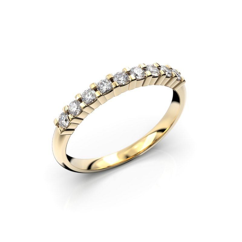 Festive Sophia Half Round timanttisormus 0,27ct 14-422-027-KK-HSI1-1