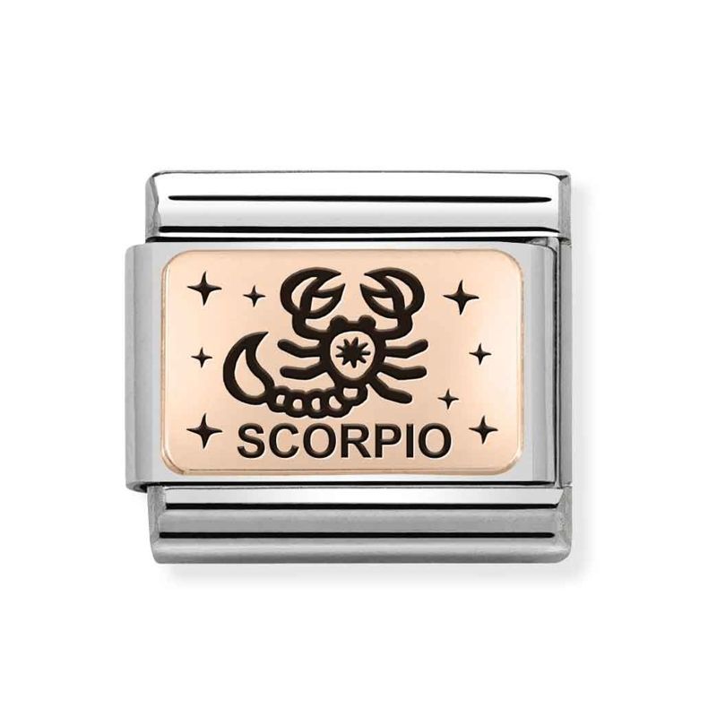 Nomination Classic Rose Gold horoskooppi Skorpioni 430112/08-1