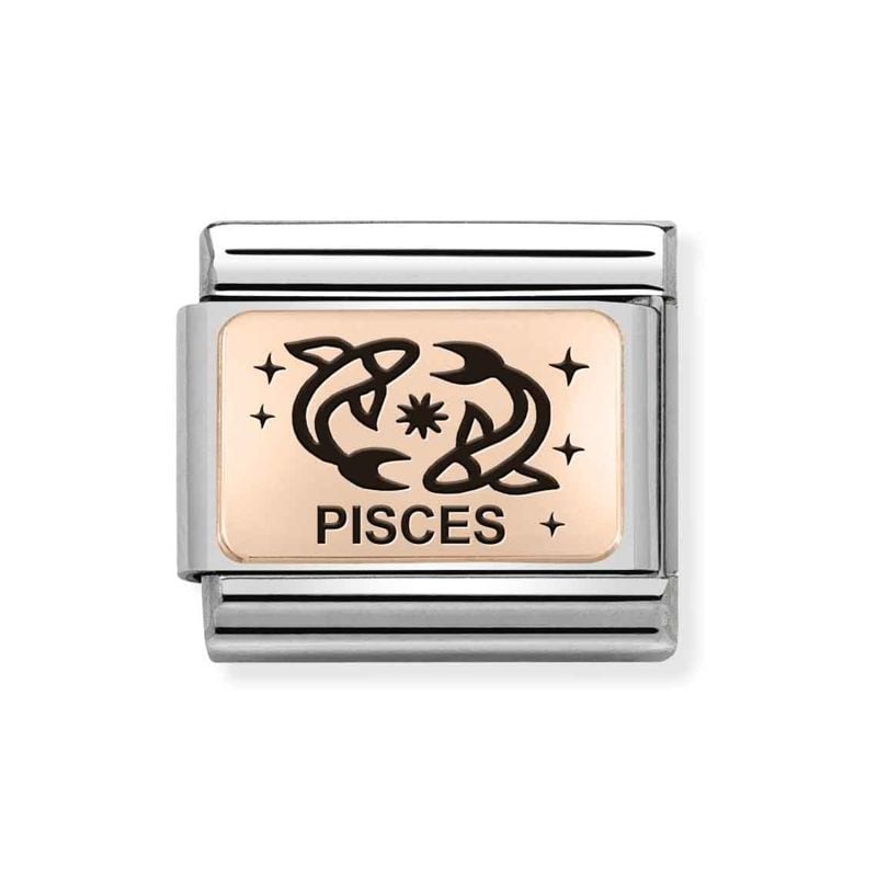 Nomination Classic Rose Gold horoskooppi Kalat 430112/12-1
