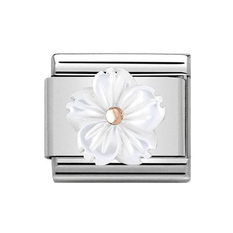 Nomination Rose Gold Flower 430510/10 430510/02-1