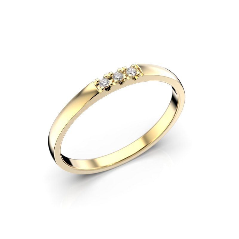 Festive Victoria timanttisormus 0,03ct 14-431-003-KK-HSI1-1