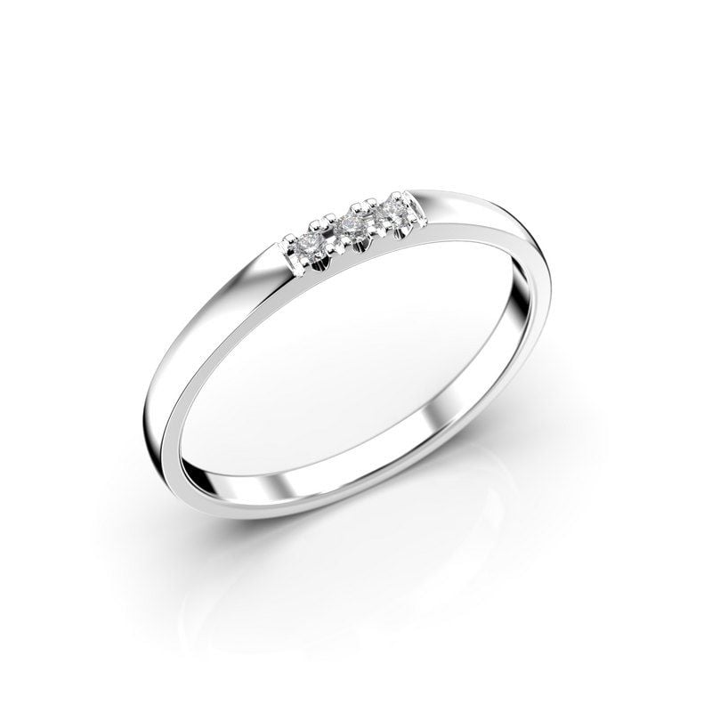 Festive Victoria timanttisormus 0,03ct 14-431-003-VK-HSI1-1
