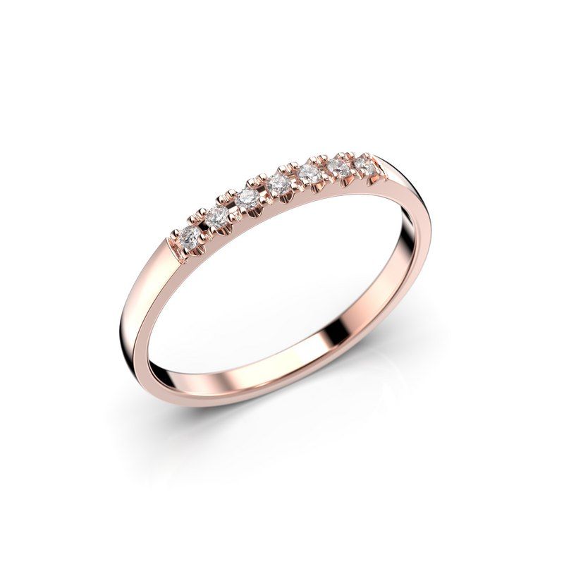 Festive Victoria timanttisormus 0,07ct 14-433-007-PK-HSI1-1