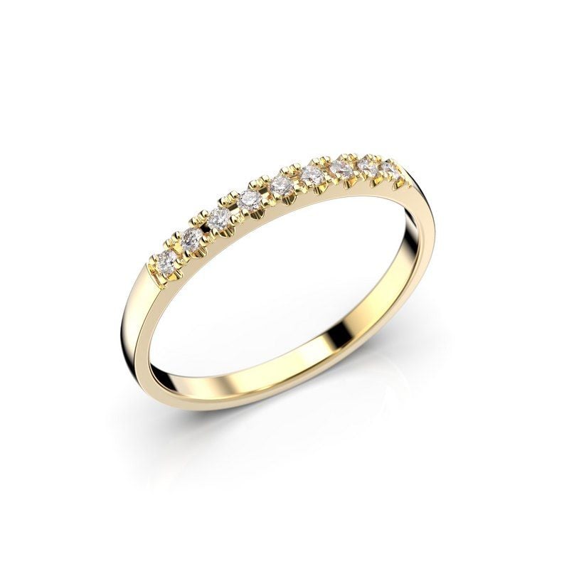 Festive Victoria timanttisormus 0,09ct 14-434-009-KK-HSI1-1