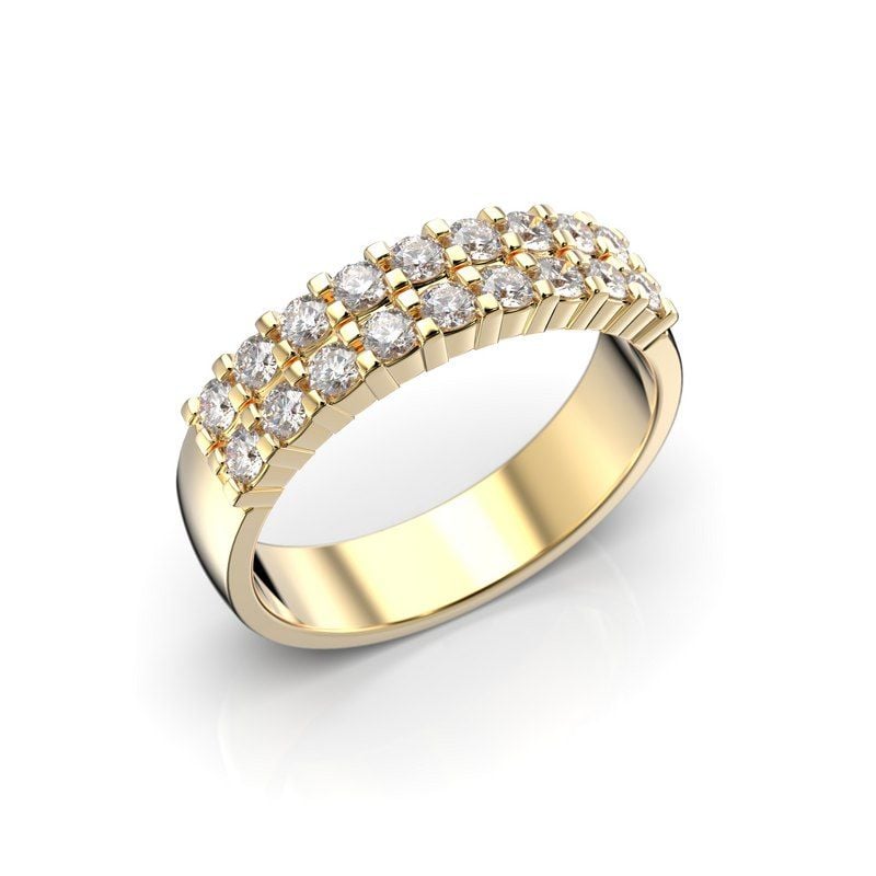 Festive Sophia Double timanttisormus 0,54ct 14-481-054-KK-HSI1-1
