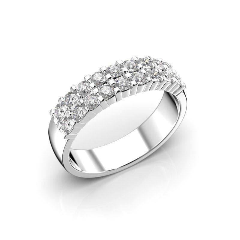 Festive Sophia Double timanttisormus 0,54ct 14-481-054-VK-HSI1-1