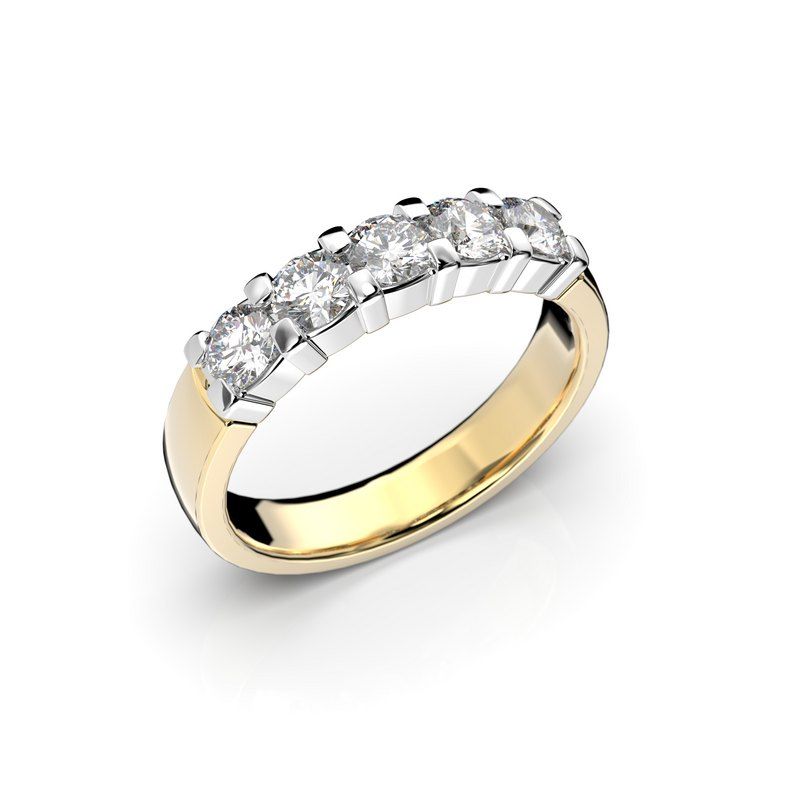 Festive Sophia timanttisormus 0,75ct 14-487-075-KV-HSI1-1