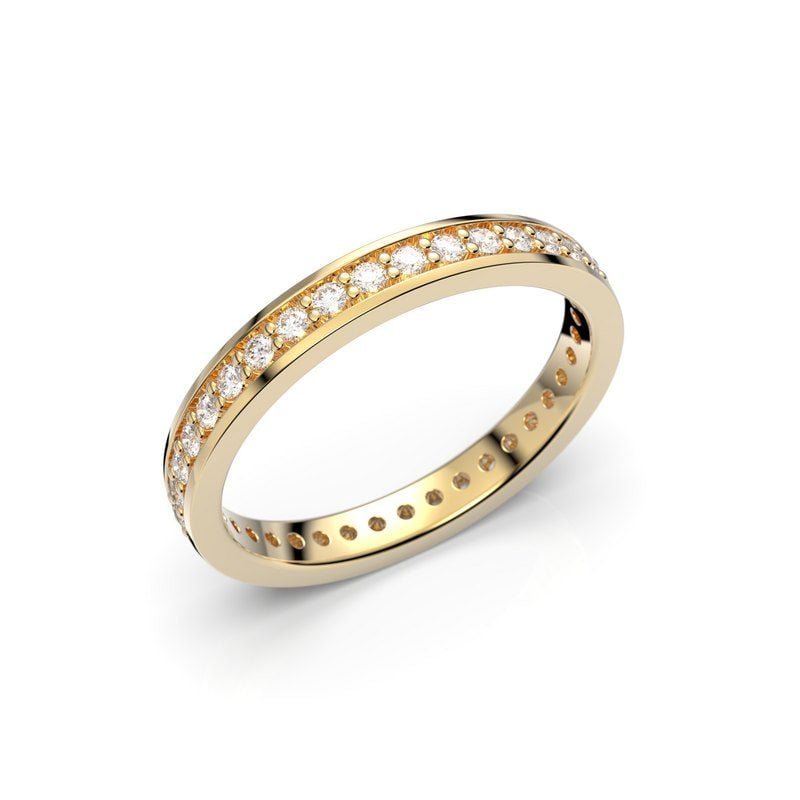 Festive Ariel Allianssi timanttisormus 0,37ct 14-498-037-KK-HSI1-1