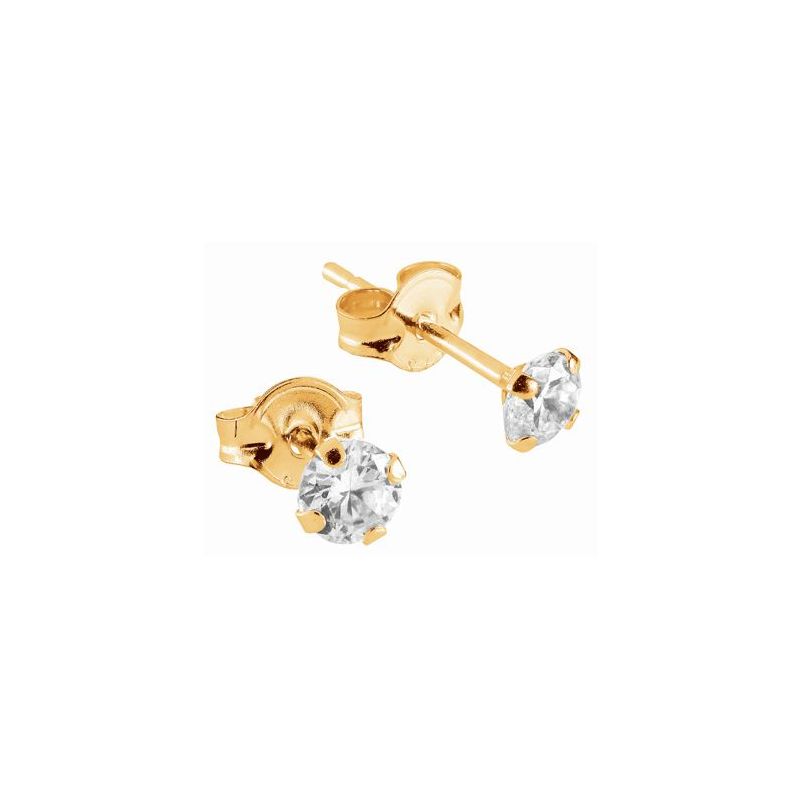 Gold Ohrringe 3 mm 49951-00-1