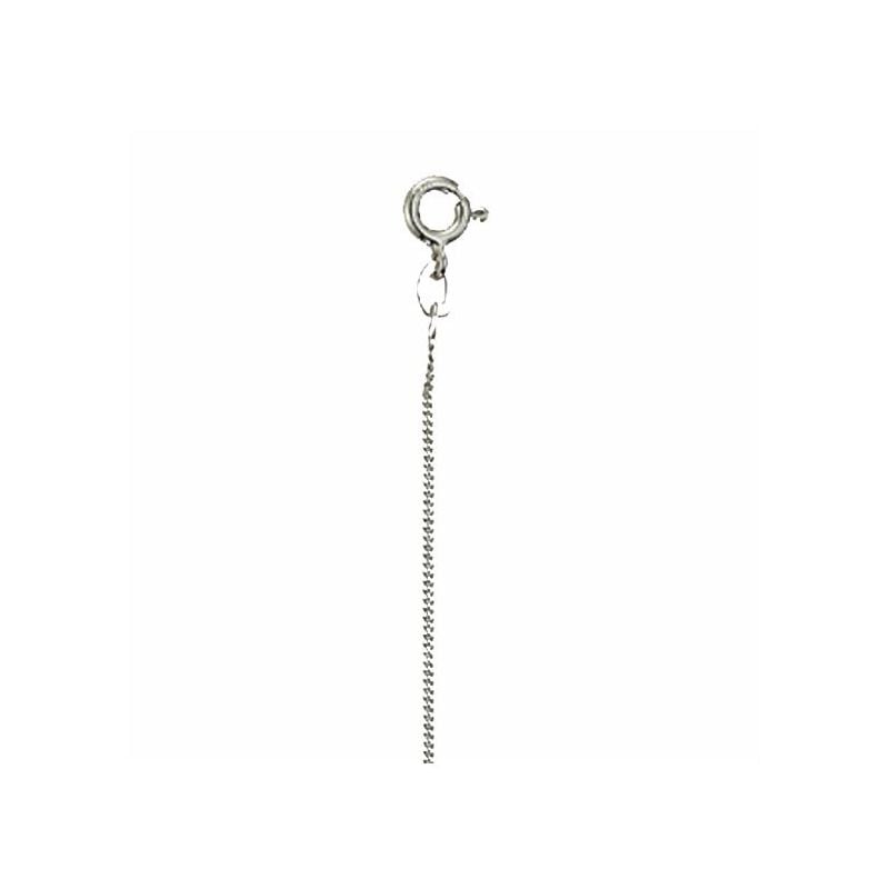 Valkokultainen panssariketju 45 cm 14K 501.1130 45 WG-1