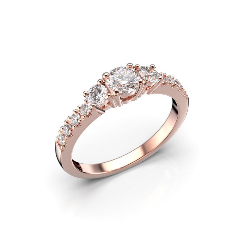 Festive Aurora 0,66ct timanttisormus 14-506-066-PK-HSI1-1